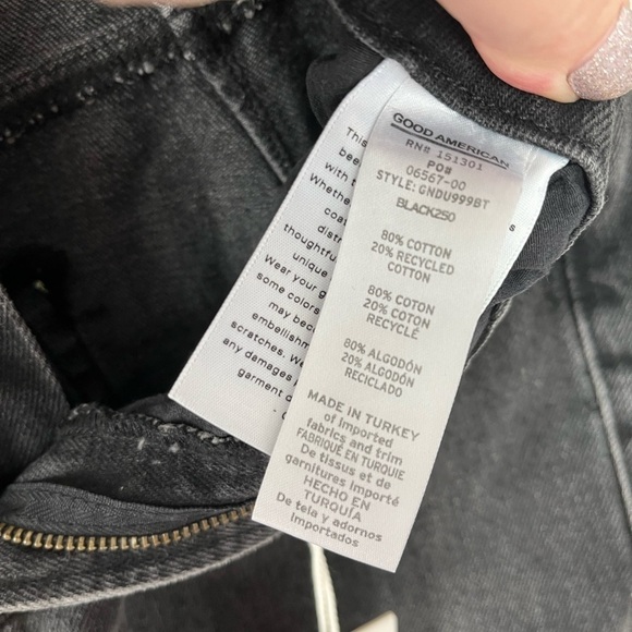 NWT Good American Classic Slim Straight - Picture 10 of 12